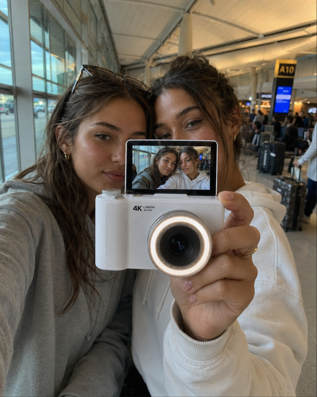 Snapglow 4K Ring Light Camera