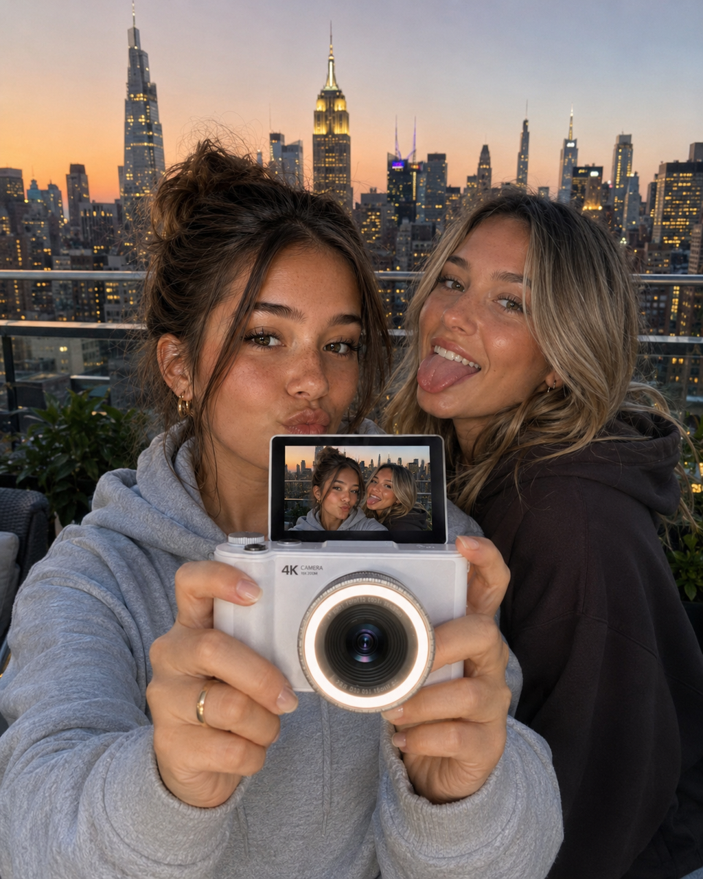 Snapglow 4K Ring Light Camera