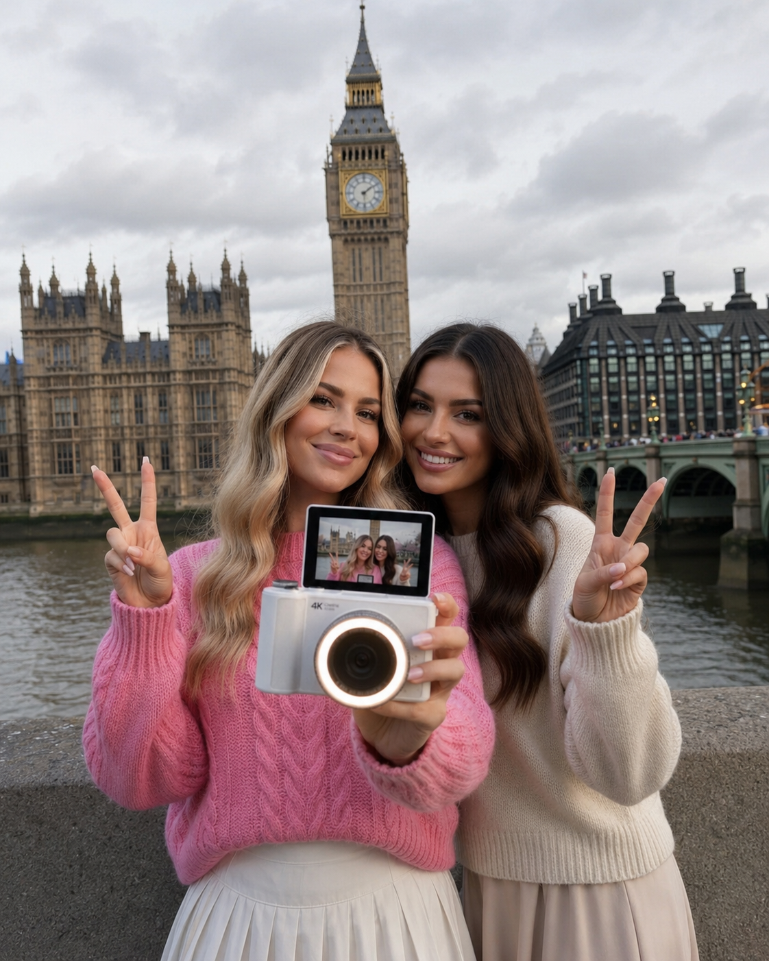 Snapglow 4K Ring Light Camera