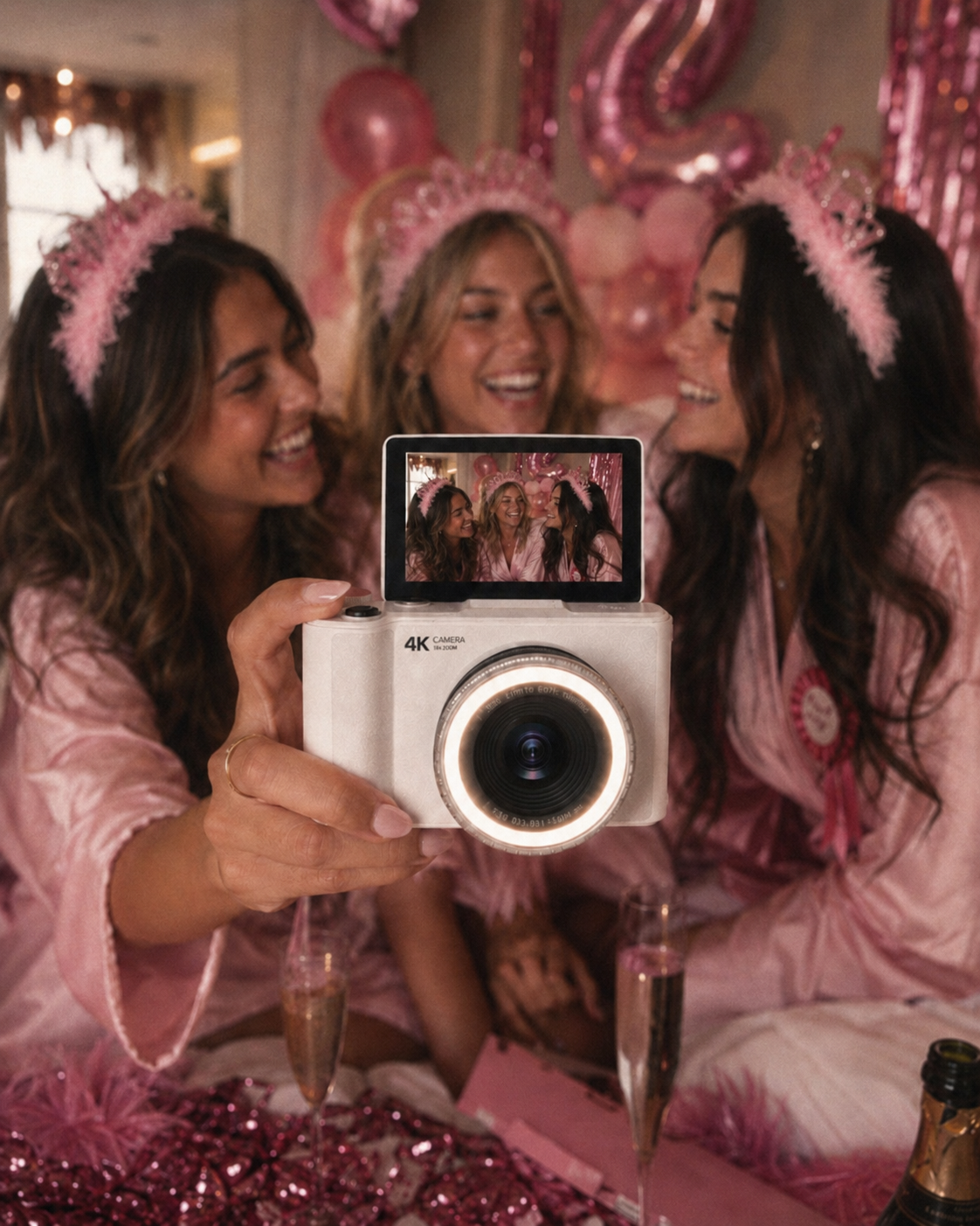 Snapglow 4K Ring Light Camera