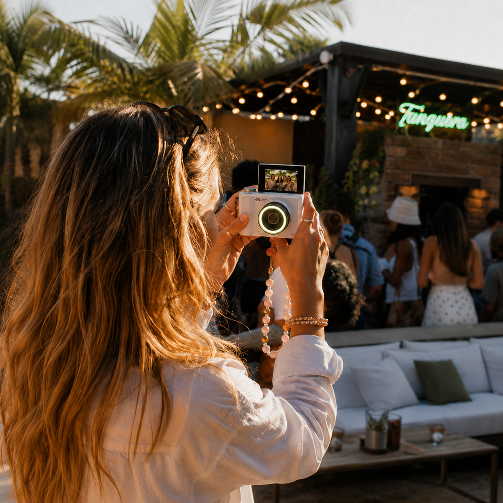Snapglow 4K Ring Light Camera