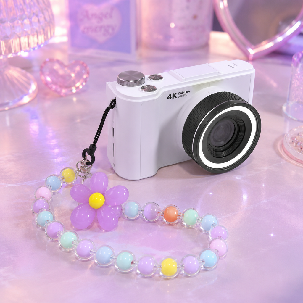 Snapglow Handmade flower, Multicolour Beaded Lanyard Bracelet