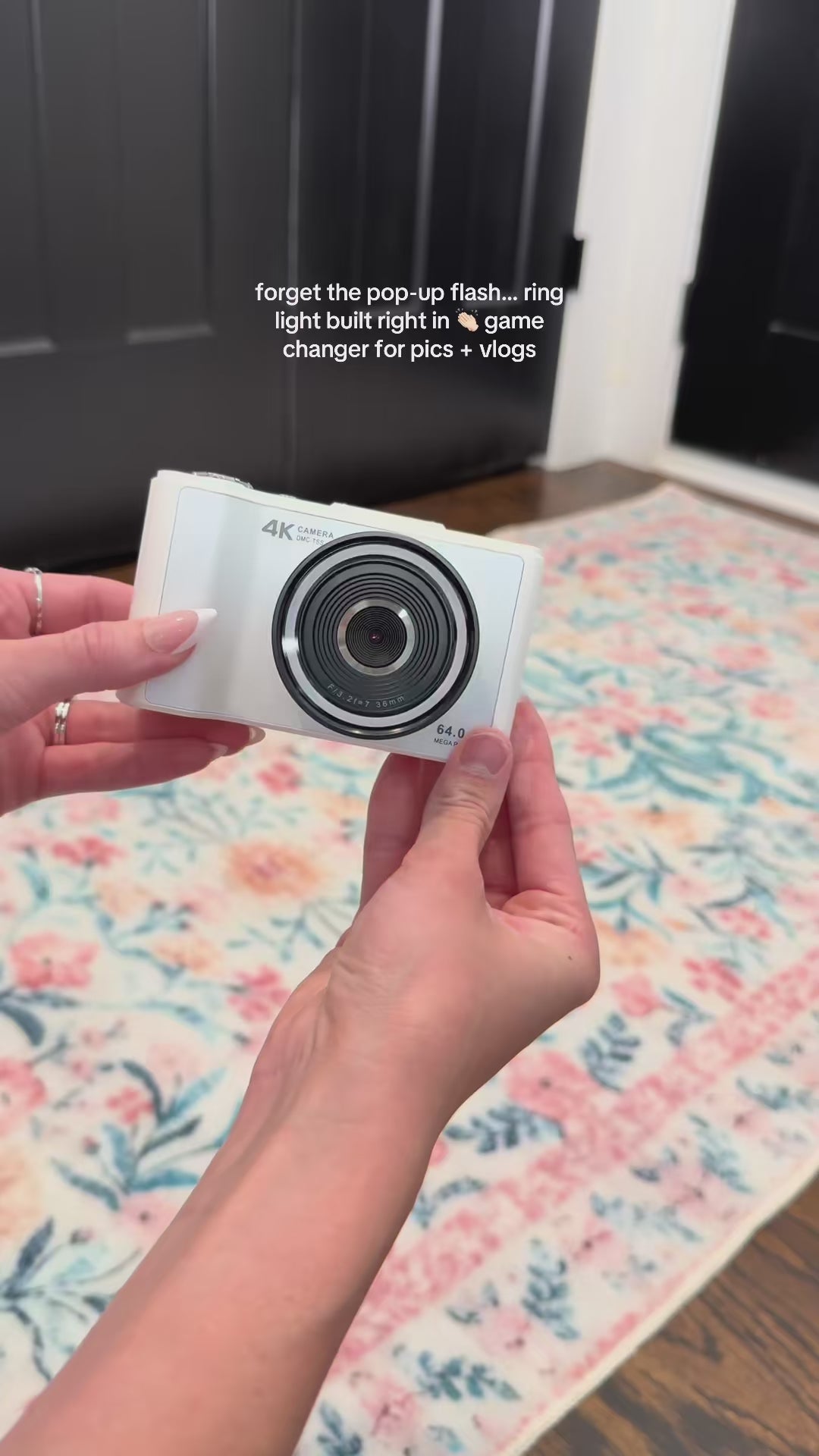 Snapglow 4K Ring Light Camera