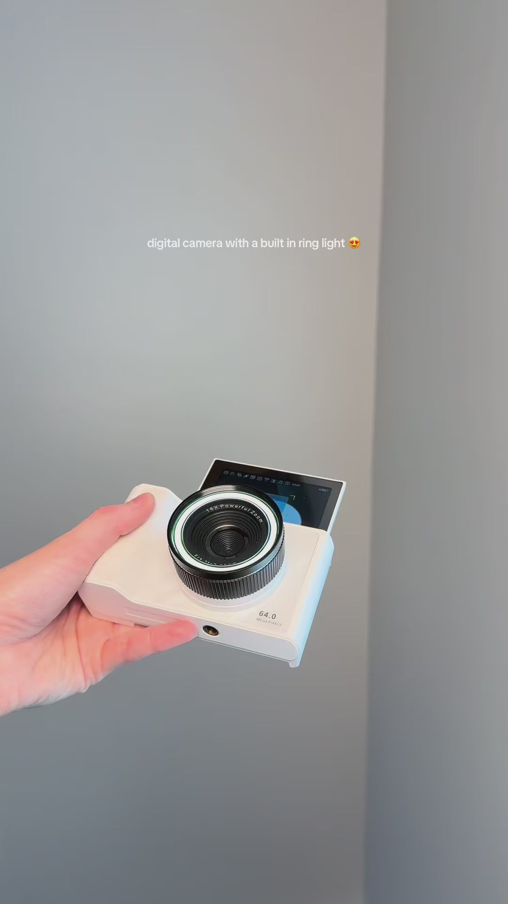 Snapglow 4K Ring Light Camera