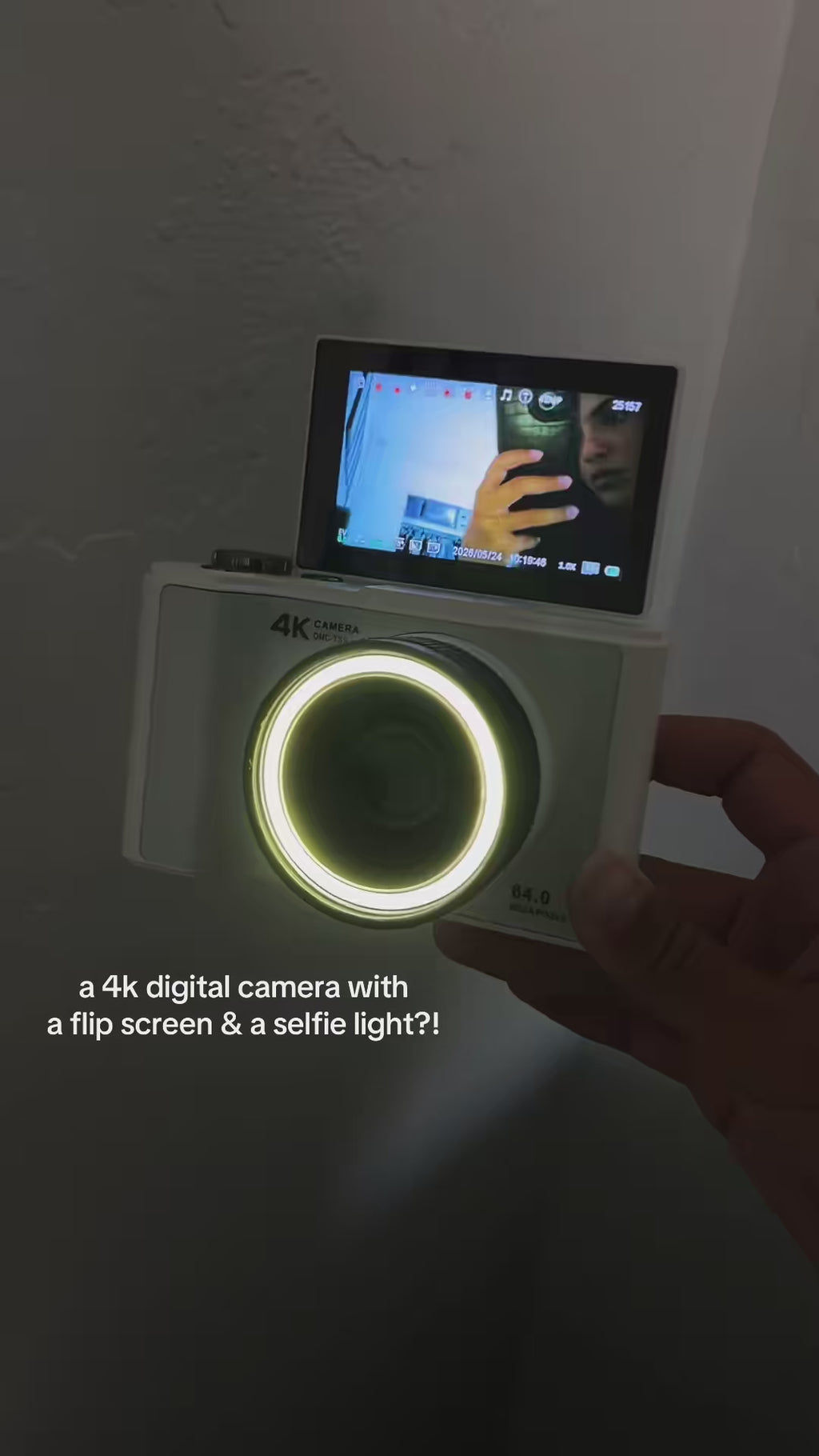 Snapglow 4K Ring Light Camera