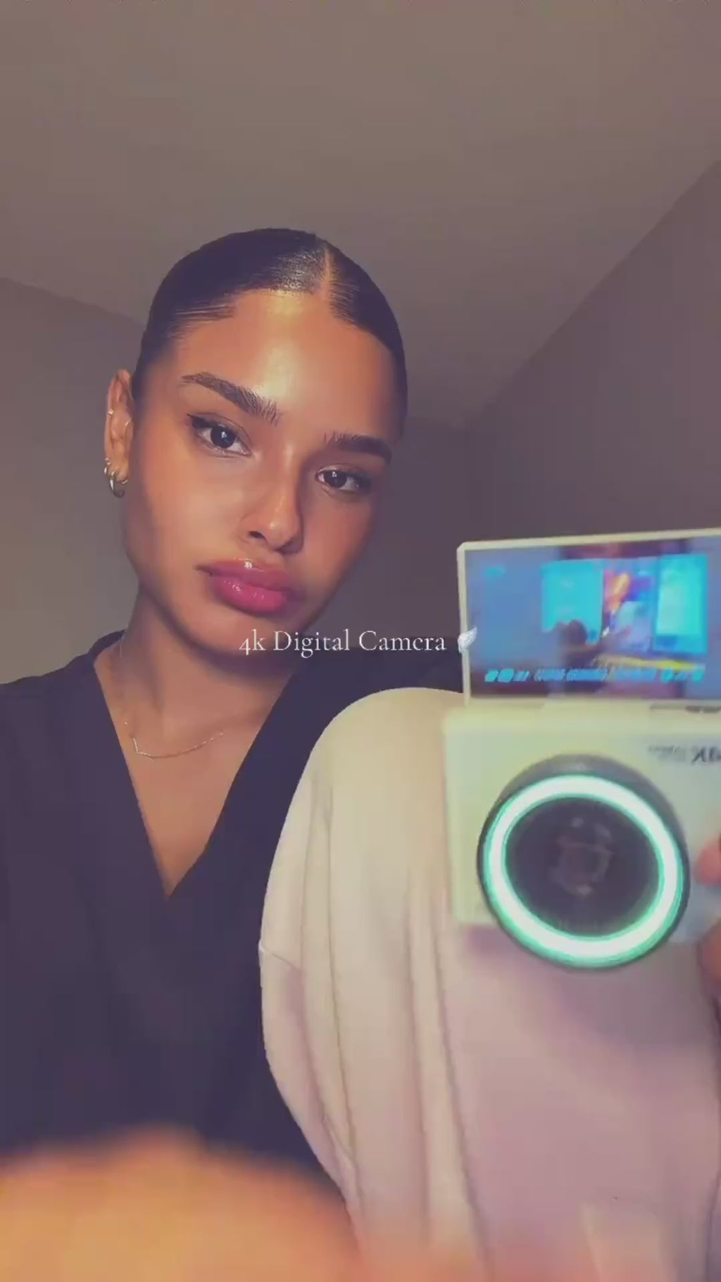 Snapglow Nostalgic Ring Light Camera